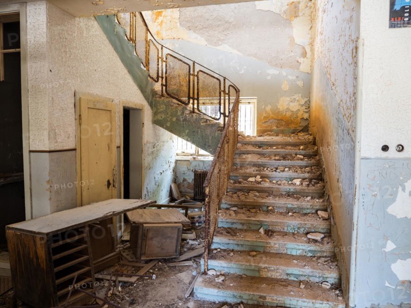 Dilapidated buildings