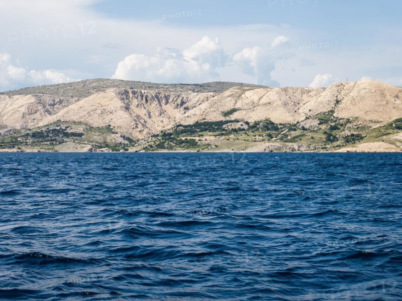 Coastal landscape near Stara Baska