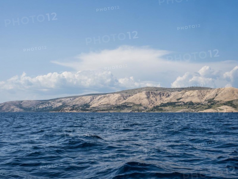 Coastal landscape near Stara Baska
