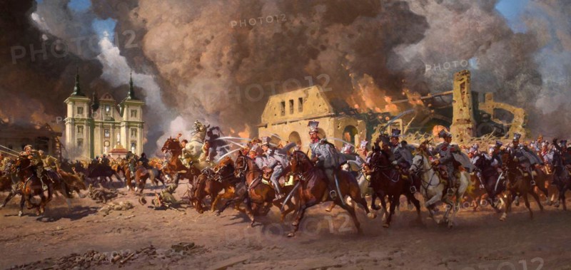 Battle between the 1st Brigade of the Polish Legions and the Russian troops in Urzedow in July 1915