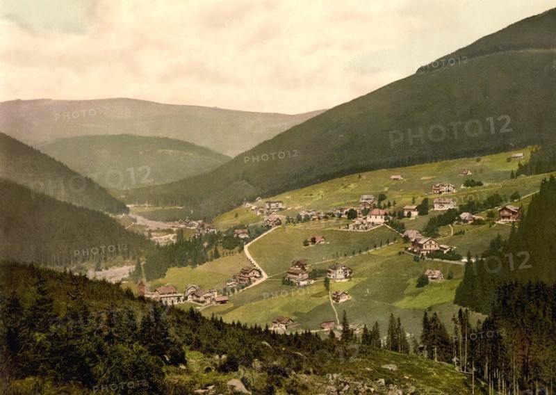 Erdmannsdorf and the Elbe Valley in the Silesian Giant Mountains