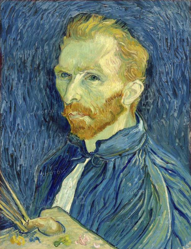 Self-portrait of Vincent Willem van Gogh