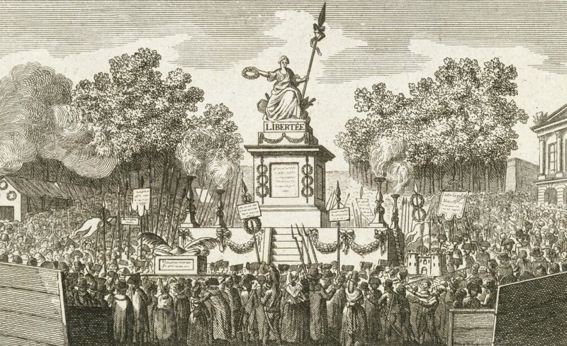 Fete de la Liberte on the Place de la Revolution