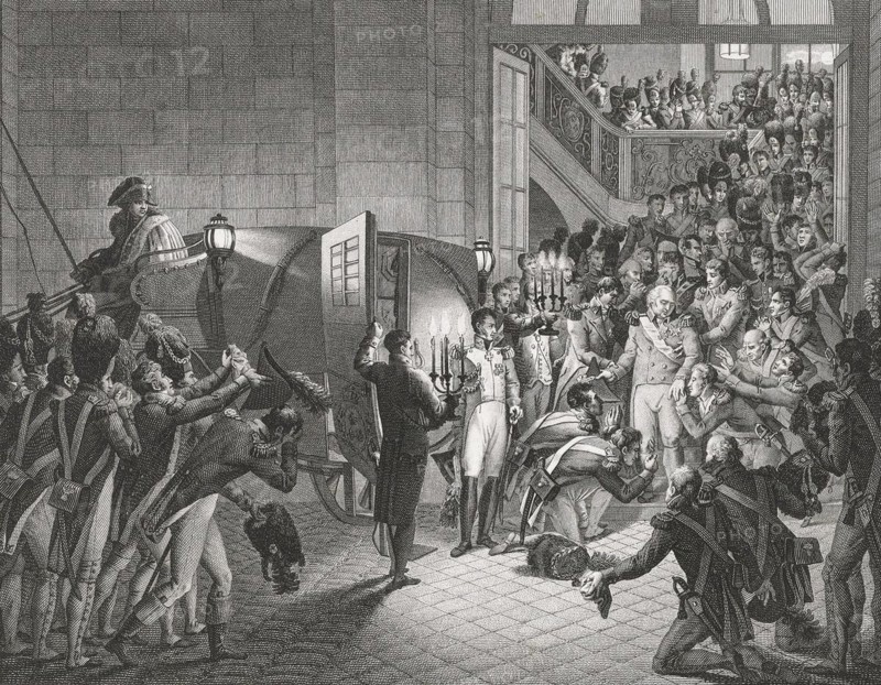 The Departure of King Louis from the Tuileries