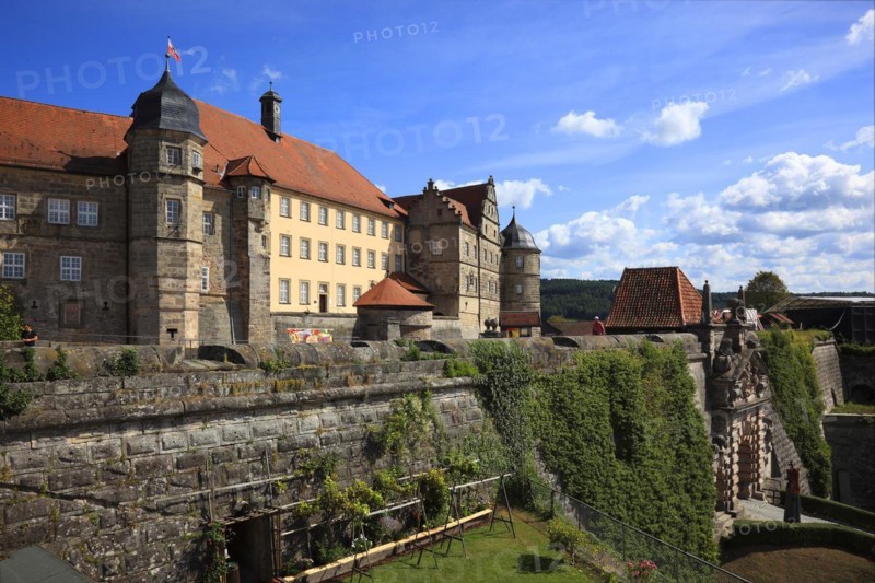 Captain's tower and core castle on Veste Rosenberg