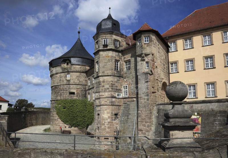 Captain's tower and core castle of Veste Rosenberg