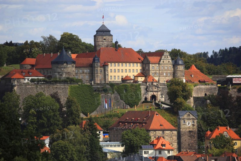 Veste Rosenberg and town
