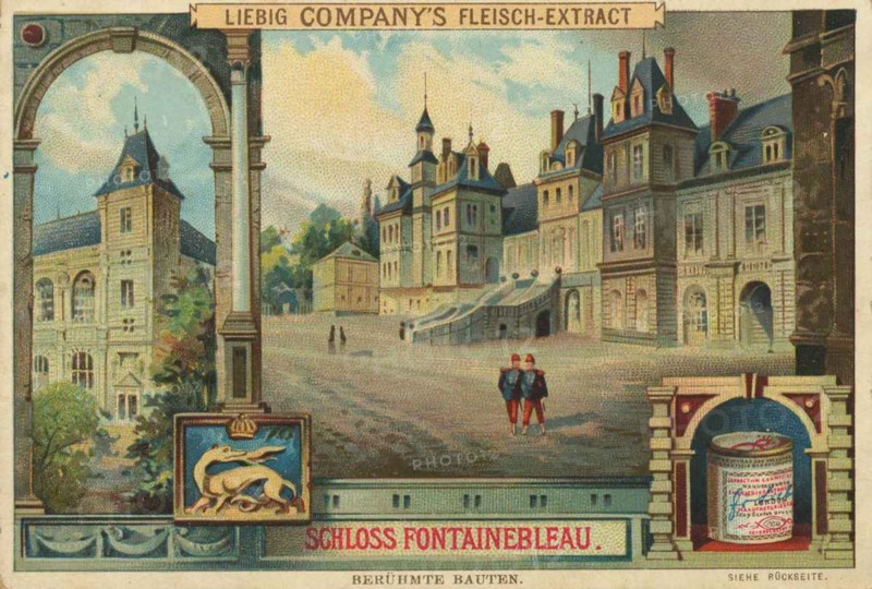 Fontainbleau Castle in France