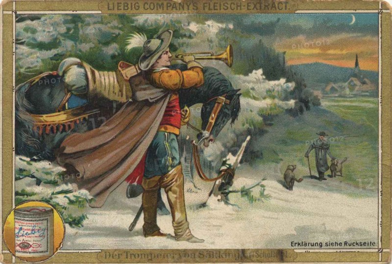 Liebig picture series Der Trompeter von Säckingen