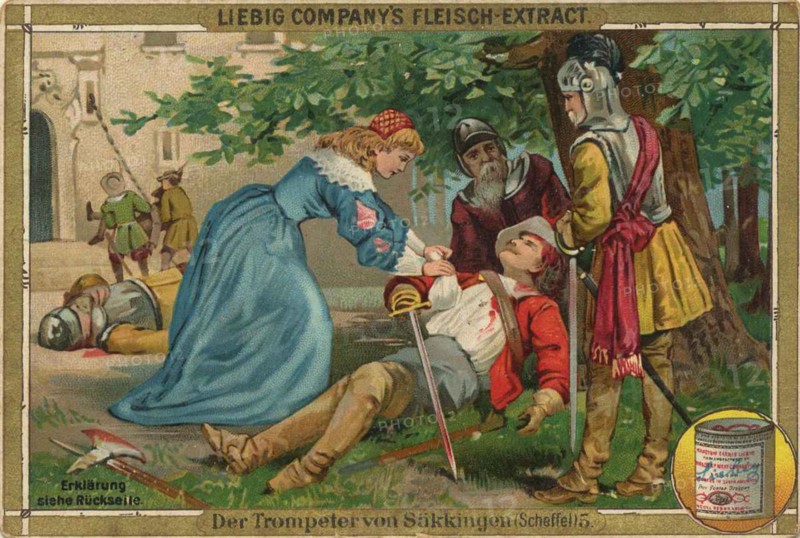 Liebig picture series Der Trompeter von Säckingen