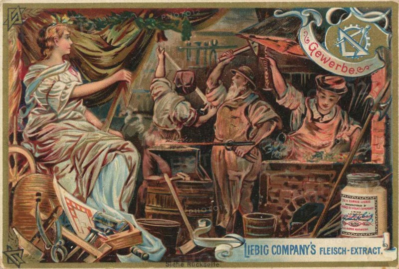 Liebig series of pictures of economics