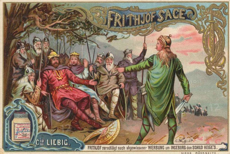 Liebig picture series Frithjof Sage