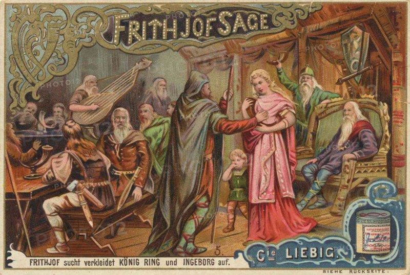 Liebig picture series Frithjof Sage