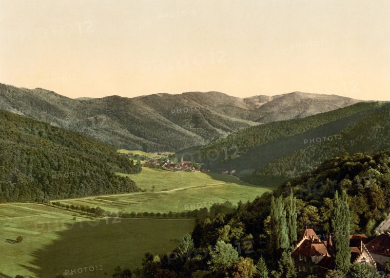 The Günterstal in the Black Forest