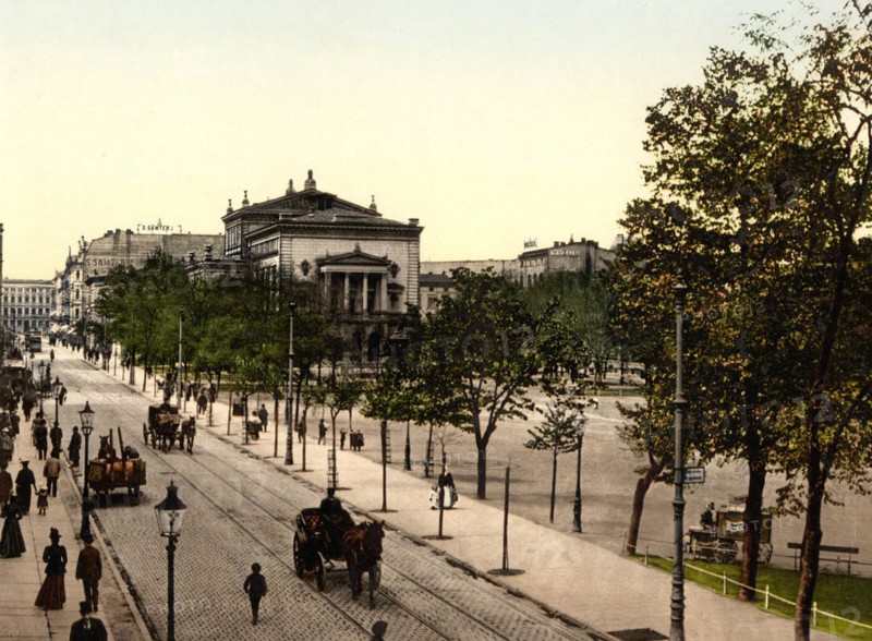 Wilhelm Square and Theatre in Poznan