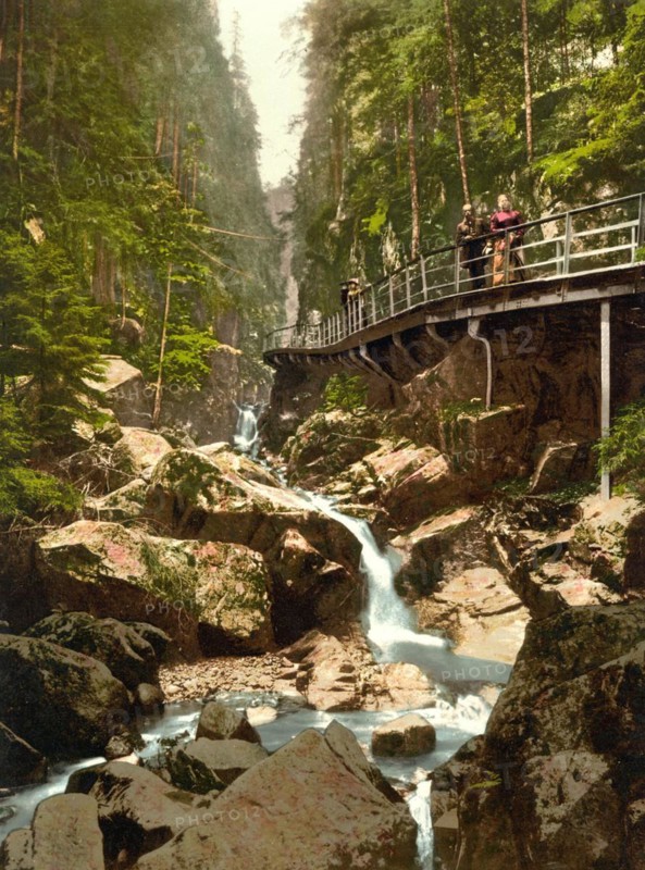 The Zackelklamm in the Krkono?e Mountains