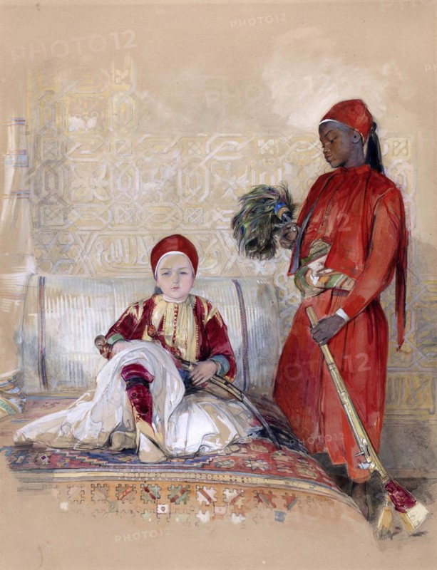 Iskander Bey and his Servant