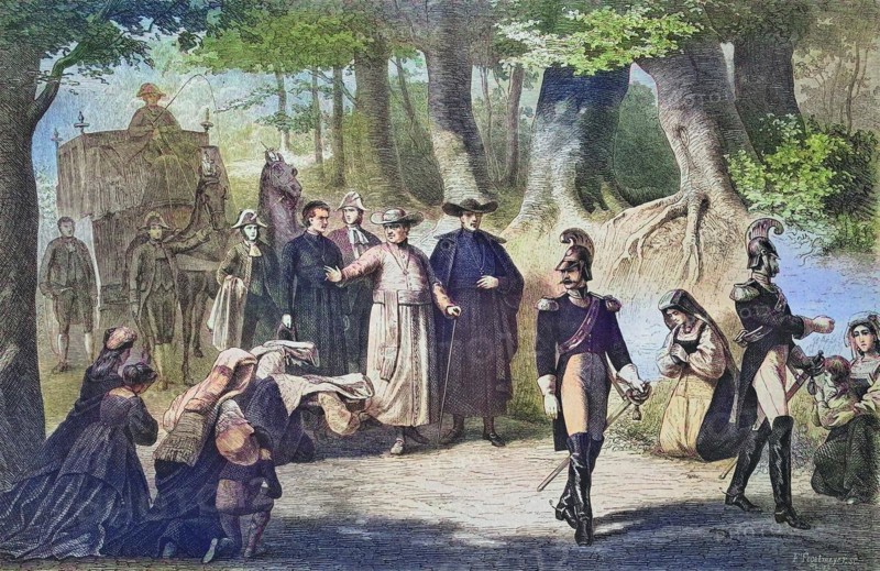 Evening Walk of Pope Pius IX