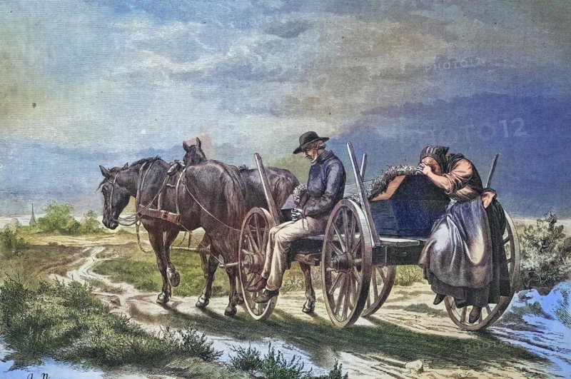 Coffin procession