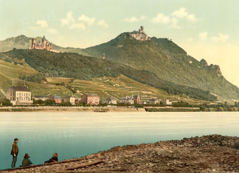 The Rhine near Königswinter in North Rhine-Westphalia