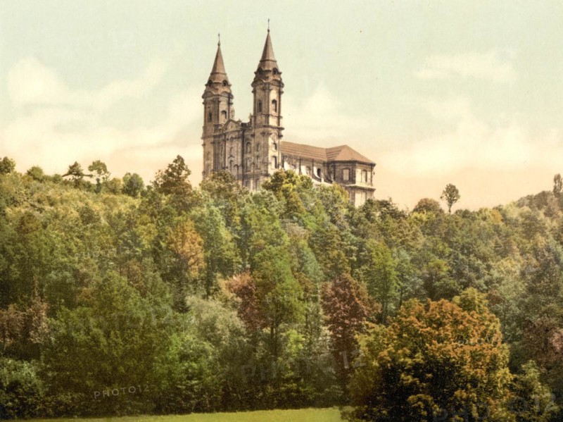 Monastery and pilgrimage church Vierzehnheiligen near Lichtenfels