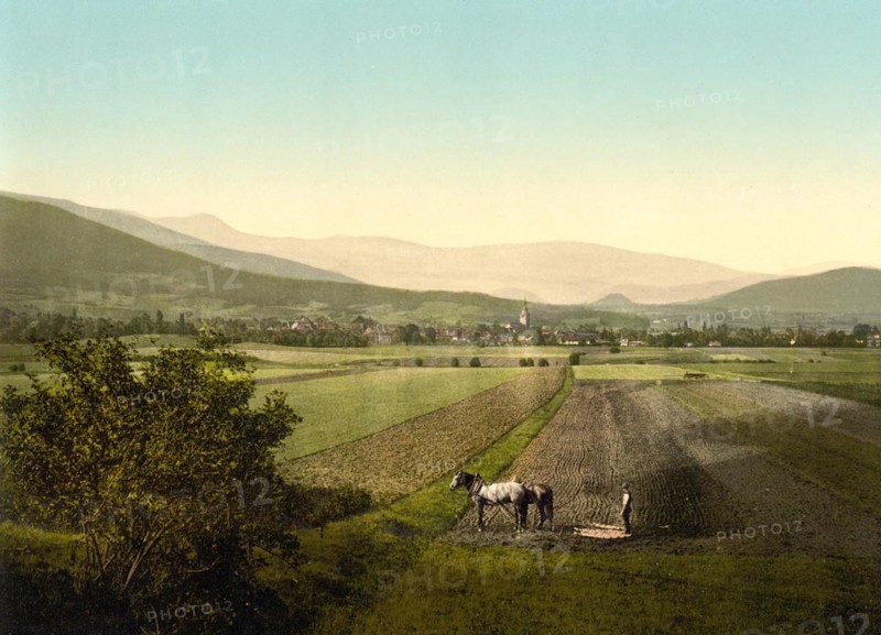 Schmiedeberg in the Giant Mountains in Silesia