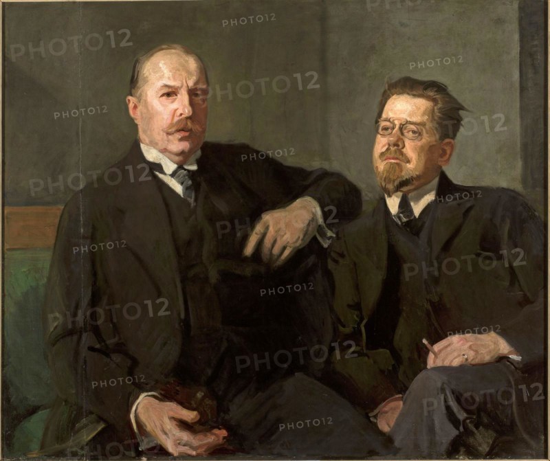 Portrait of Weysenhoff and Wladyslaw Stanislaw Reymont