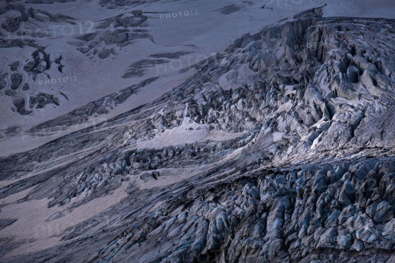 Glacier recession in the Austrian Alps