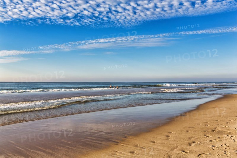 Evening light on the beach