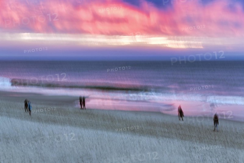 Strollers on the beach