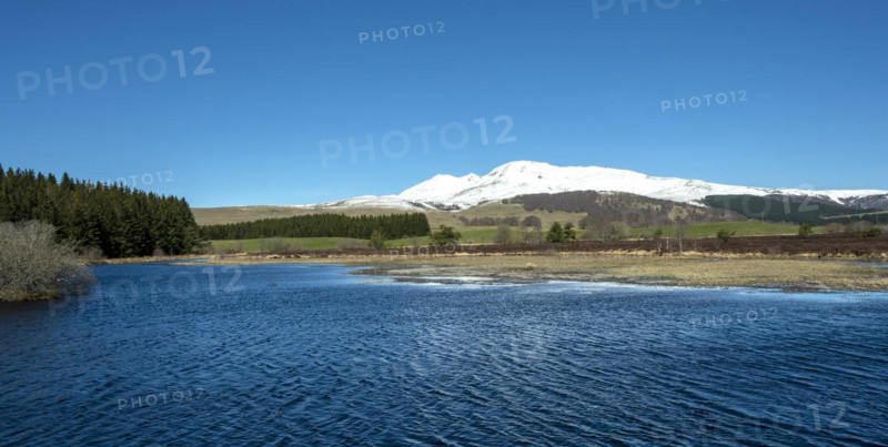 The Monts Dore in winter