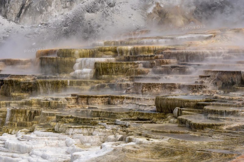 Sinter terraces