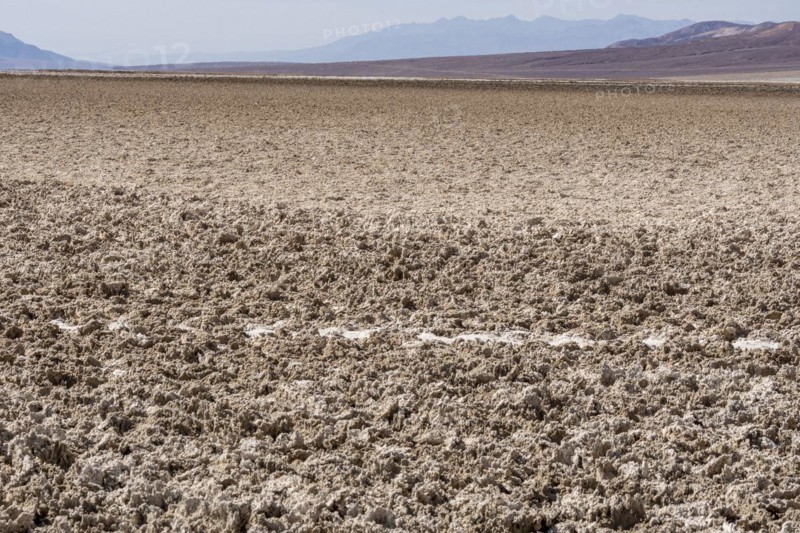 Salt flats near Badwater