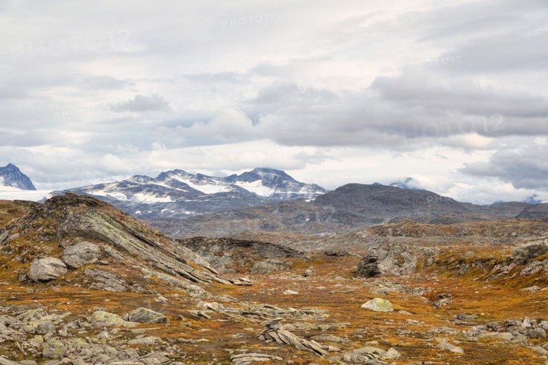 Mountains at Snofjellet