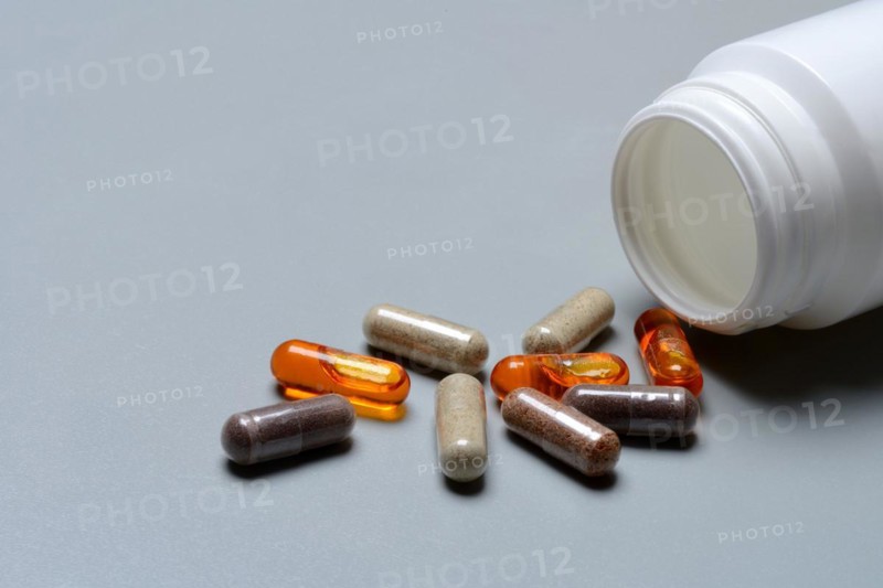 Capsules with food supplements