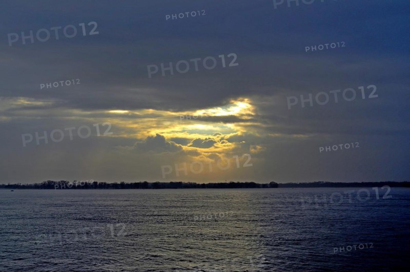 Storm over the river