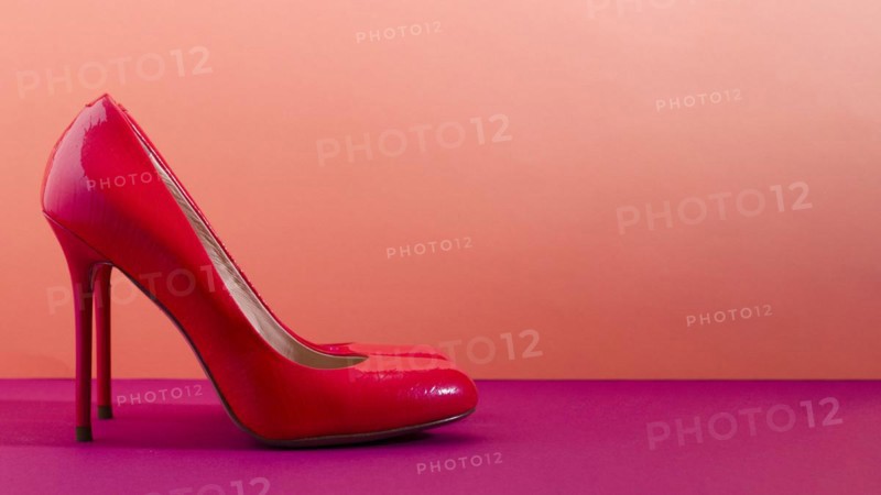 Elegant classic shoes close-up