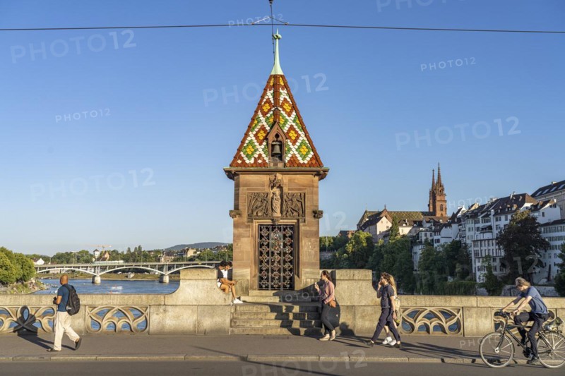 Bridge Chapel on the Mittlere Brücke in Basel