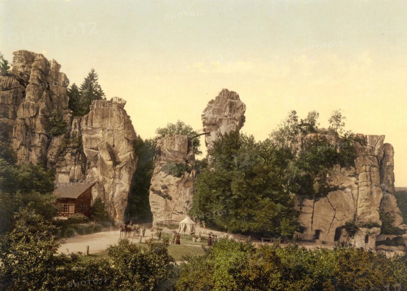 The Externsteine near Detmold