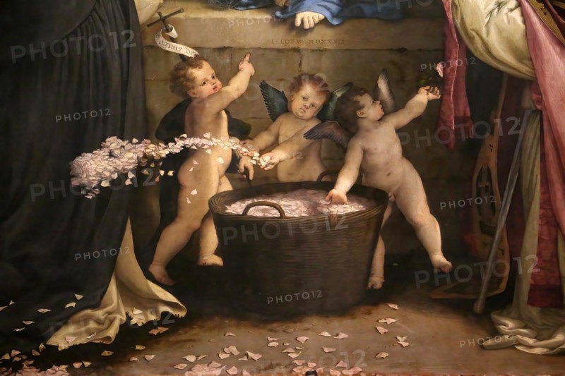 Detail from the Madonna of the Rosary