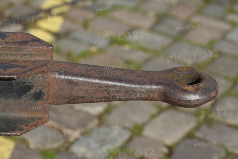 Trailer coupling on a truck trailer