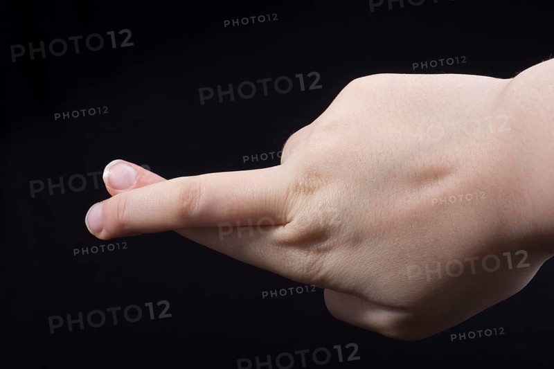 Crossed fingers Symbol superstition luck or lie gesture