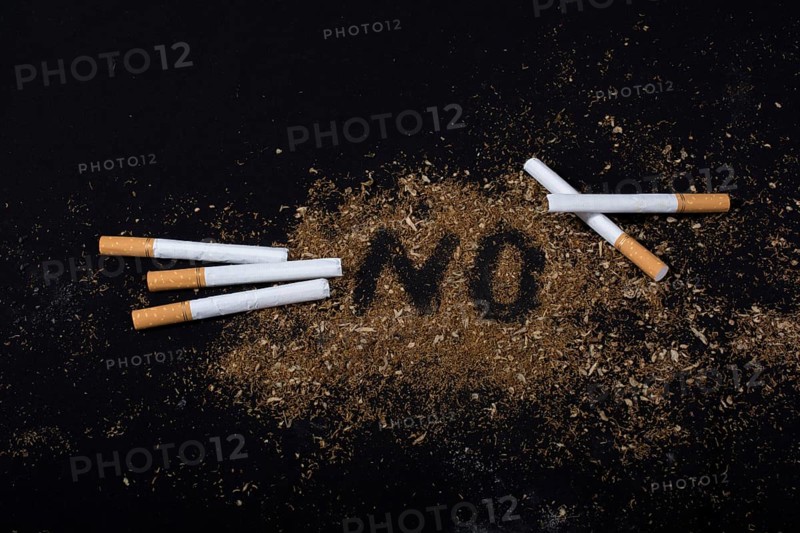 World No Tobacco Day poster for say no smoking concept