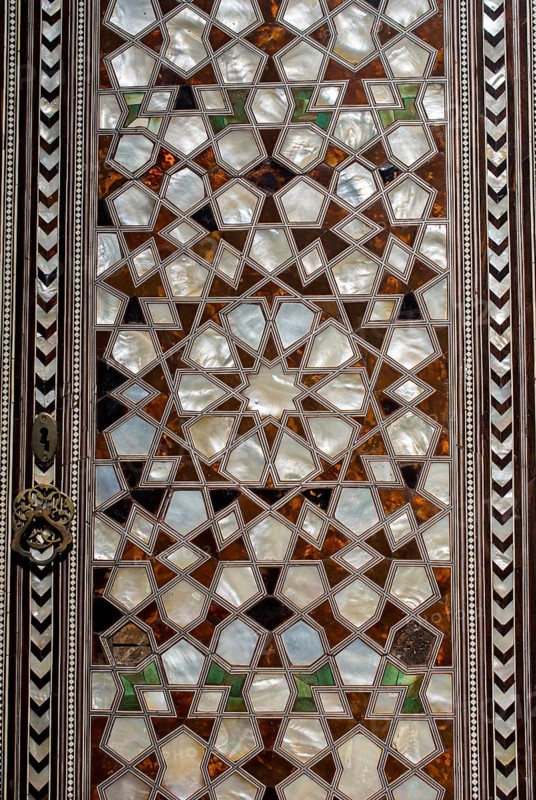 Ottoman art example of Mother of Pearl inlays