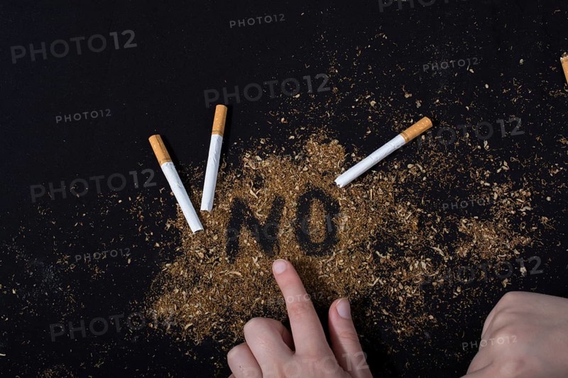World No Tobacco Day poster for say no smoking concept
