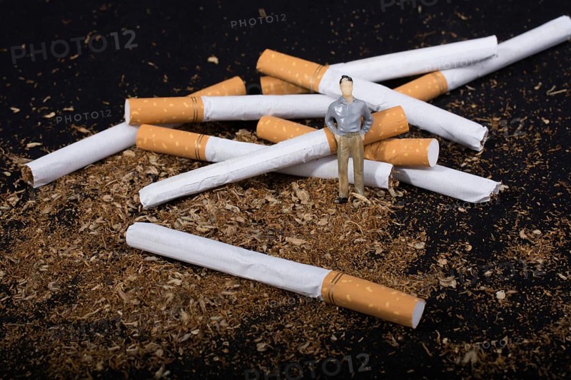 World No Tobacco Day poster for say no smoking concept