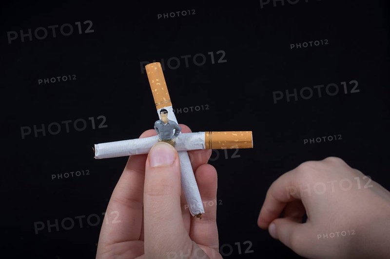 World No Tobacco Day poster for say no smoking concept