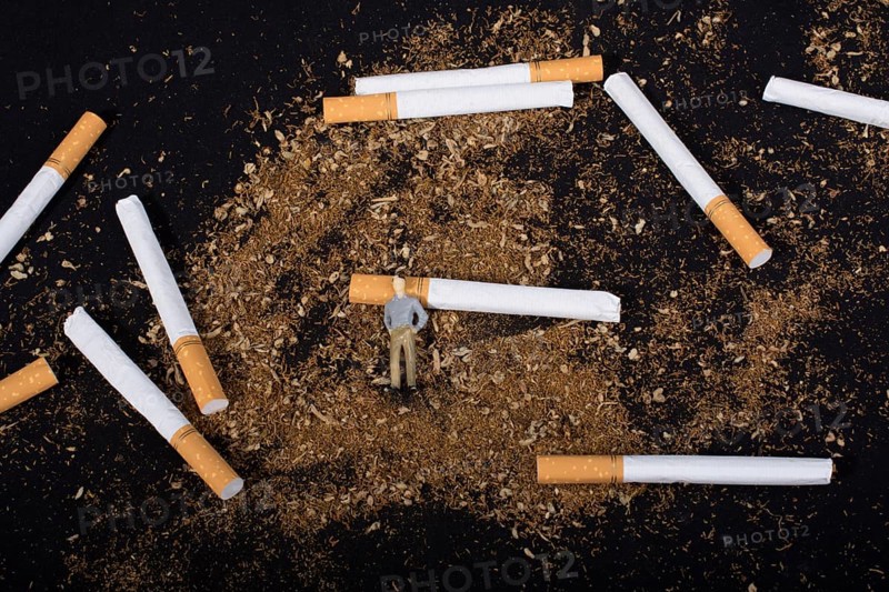 World No Tobacco Day poster for say no smoking concept