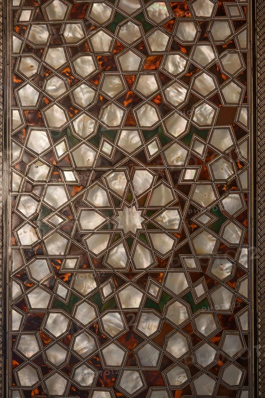 Ottoman art example of Mother of Pearl inlays