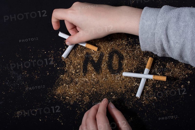 World No Tobacco Day poster for say no smoking concept